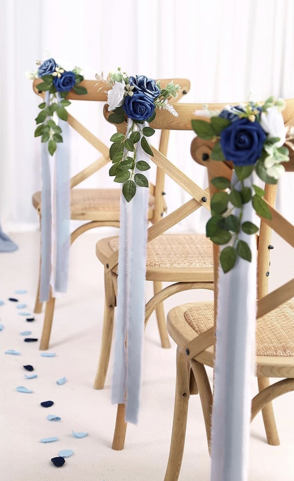 Wedding Chair Floral decorations