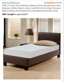 NEW memory foam mattress