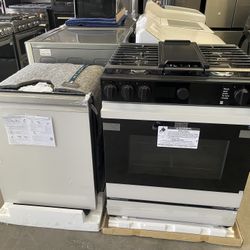 Samsung Bespoke 2 Pc Kitchen Bundle - White Glass