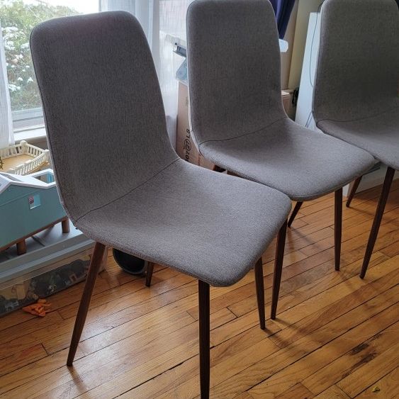 Set of 3 NIB MCM Dining Chairs (See Description)