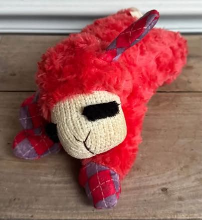Lambchop Lamb Chop Squeaky Dog Toy just $5 xox