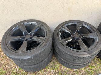 20” Chevrolet Camaro Stock Wheels and Tires 5x120 $300firm