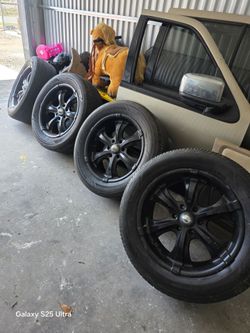 6 lugs 20 rims and tires