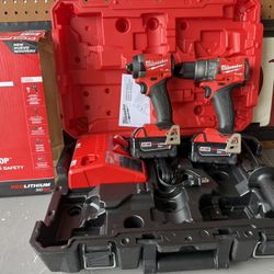 Milwaukee M18 Fuel Impact and Hammer Drill Combo