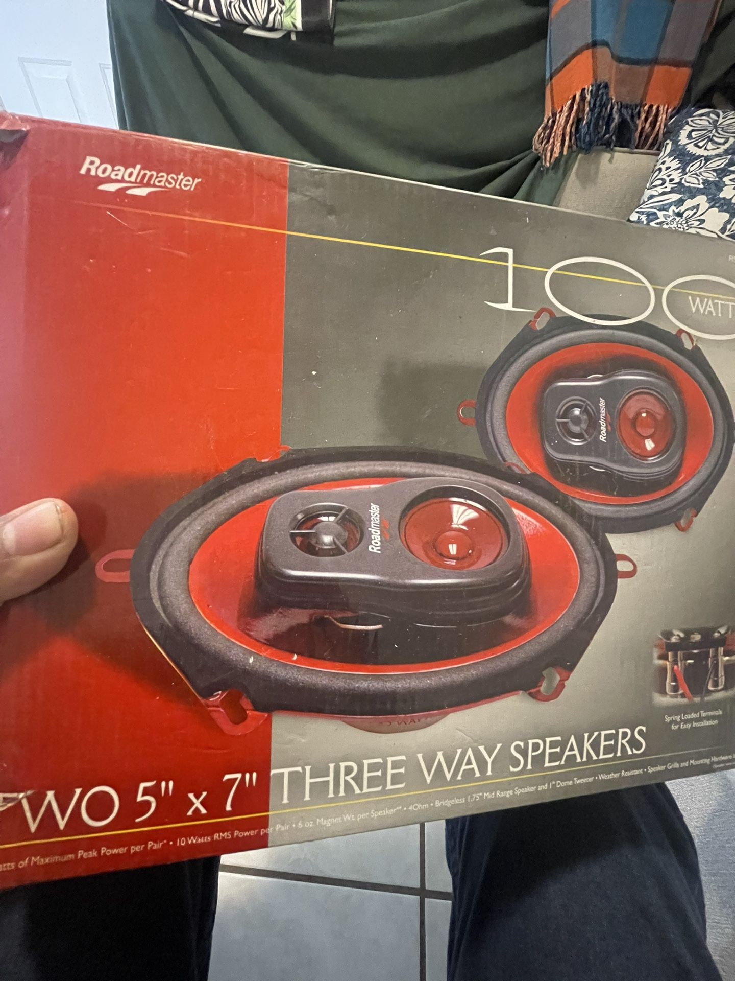 Speakers New High Performance 100 Watts 2 In Box