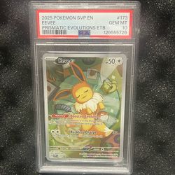 PSA 10 Eevee 
