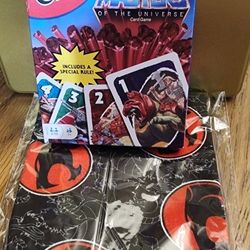 Masters Of The Universe Bandana & Uno Cards