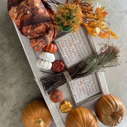 Fall harvest Thanksgiving Season Decor