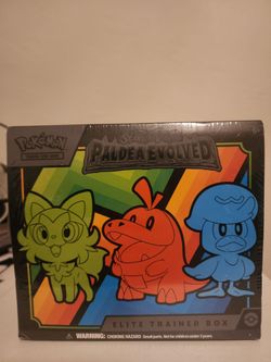 Paldea Evolved Elite Trainer Box sealed