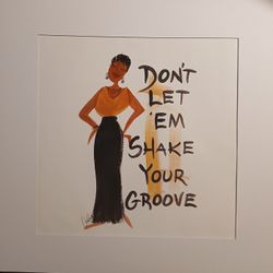 Black Art, 16x16 Ready To Frame