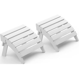 Adirondack Ottoman Set of 2,  22.4 x9.4x7 inch