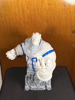 Ready to paint statue