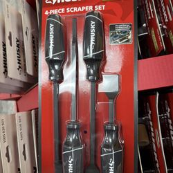 Husky Scraper Set (4-Piece