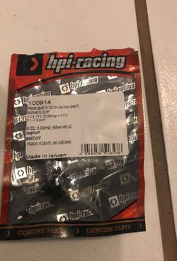 Hip-racing pinion gear 15 tooth (1M/5mm shaft)