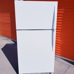 Big 21 CuFt 33" Wide Whirlpool Top Freezer Refrigerator Super Clean Works Perfectly Free Delivery  Fridge 