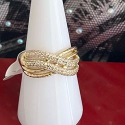 Ring  7-8-9 oro laminado