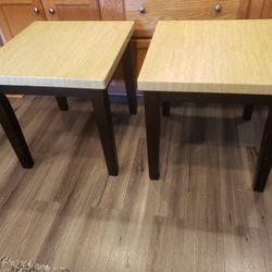 2 Living Room/bedroom End Tables 