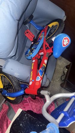 Toddler paw patrol bike