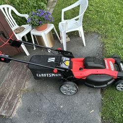 Craftsman Electric Lawnmower, Blower And Weedwacker