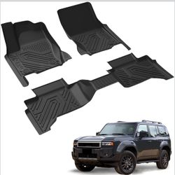 Lasfit Floor Mats Toyota Land Cruiser / Lexus GX550 All Weather Floor Mats Liner 