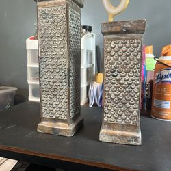 Two Ceramic Flower Vases