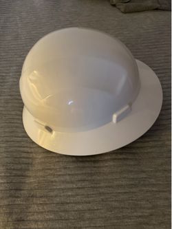 Hard Hat Full Brim White