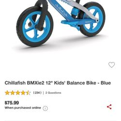 Chillfish Balance Bike