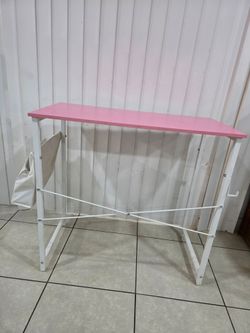 Pink desk