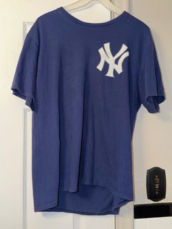 Majestic MLB Baseball New York Yankees Giancarlo Stanton #27 Graphic Shirt Men’s Size Large