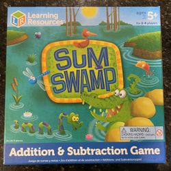 Learning Resources Sum Swamp Addition & Subtraction Board Game