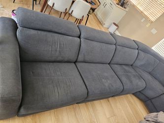 Modern couch from Living Spaces