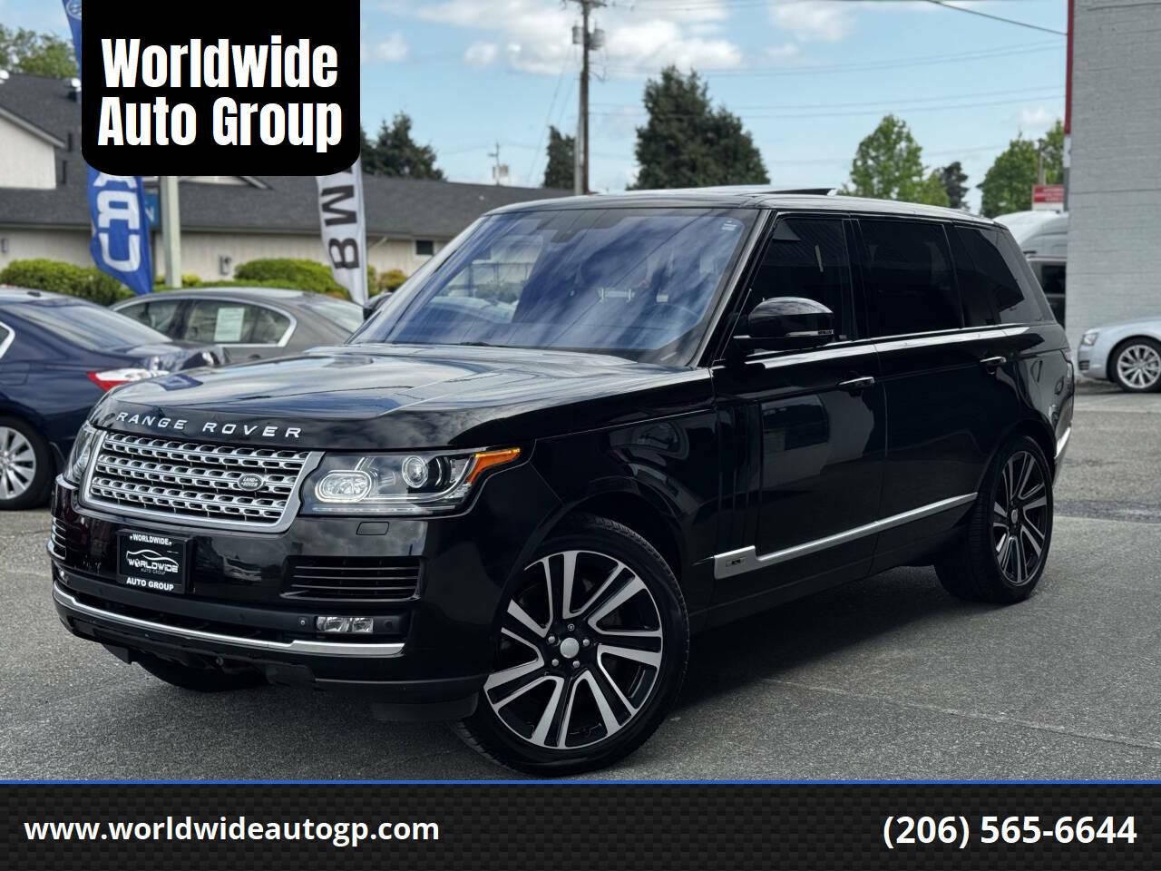 2015 Land Rover Range Rover