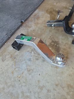Brand new aluminum 6inch drop down hitch