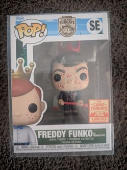 Camp Fundays 2023 Freddy Funko as Number Five (Bloody) LE 1,000 Umbrella Academy