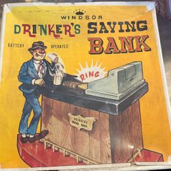 Drinkers savings Bank Collectible toy