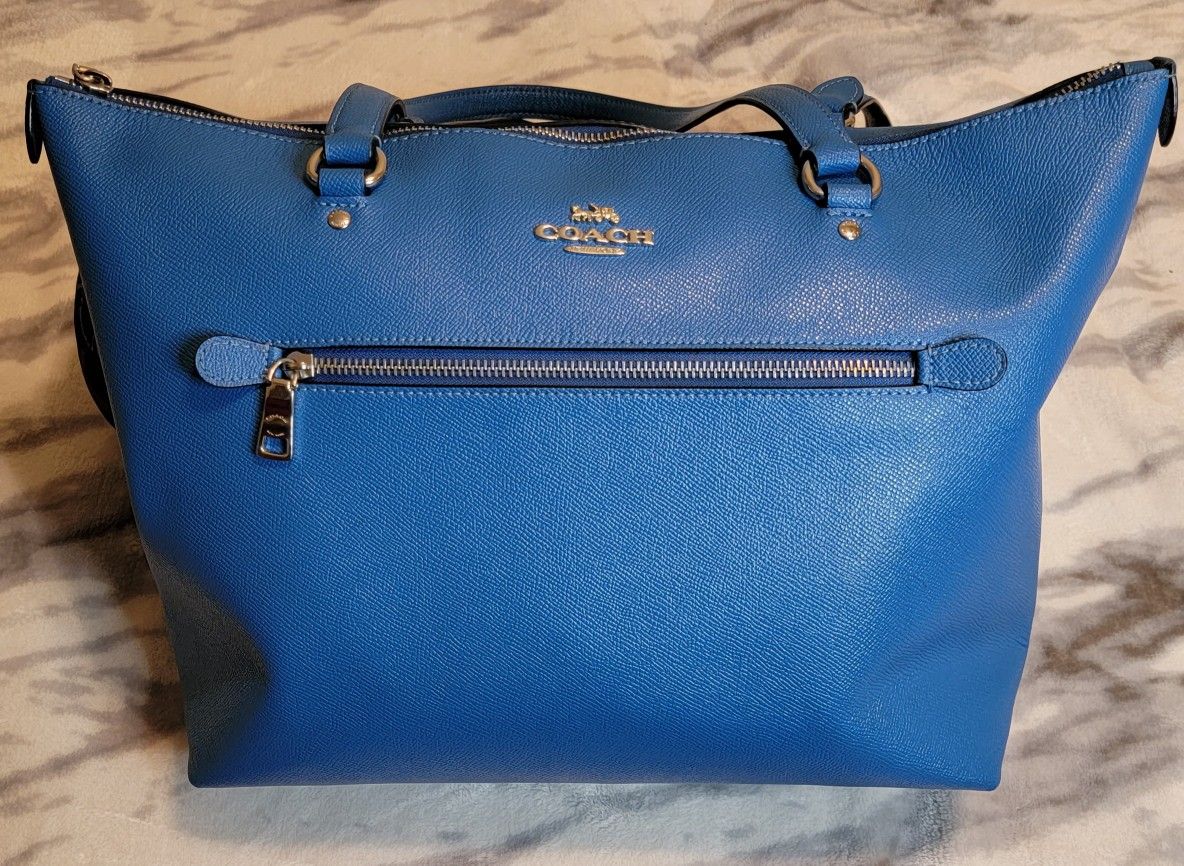 Coach Blue Gallery Tote 