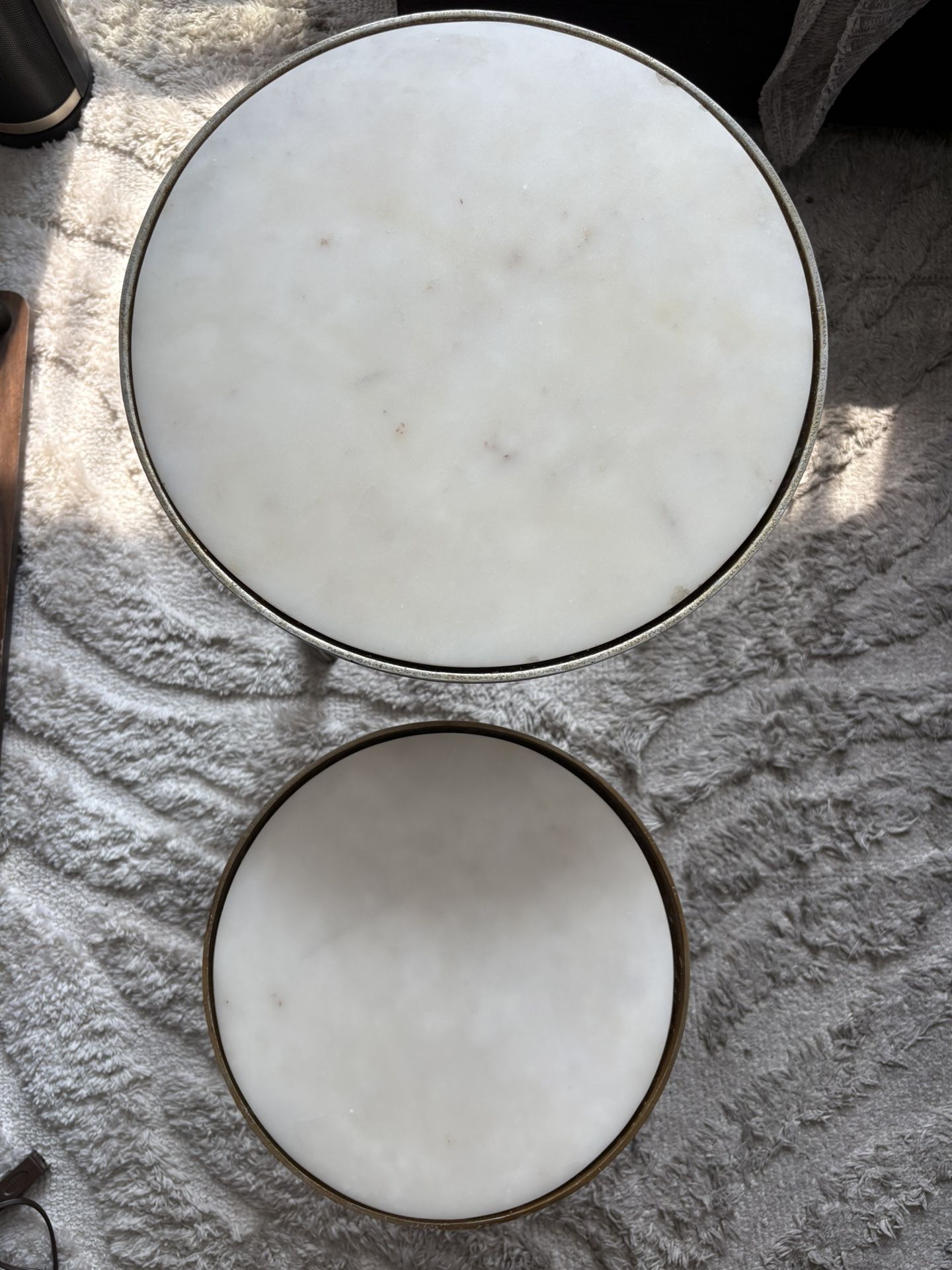 Marble Coffee Table Set