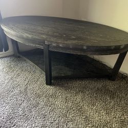 Coffee Table W/ Matching Side Table