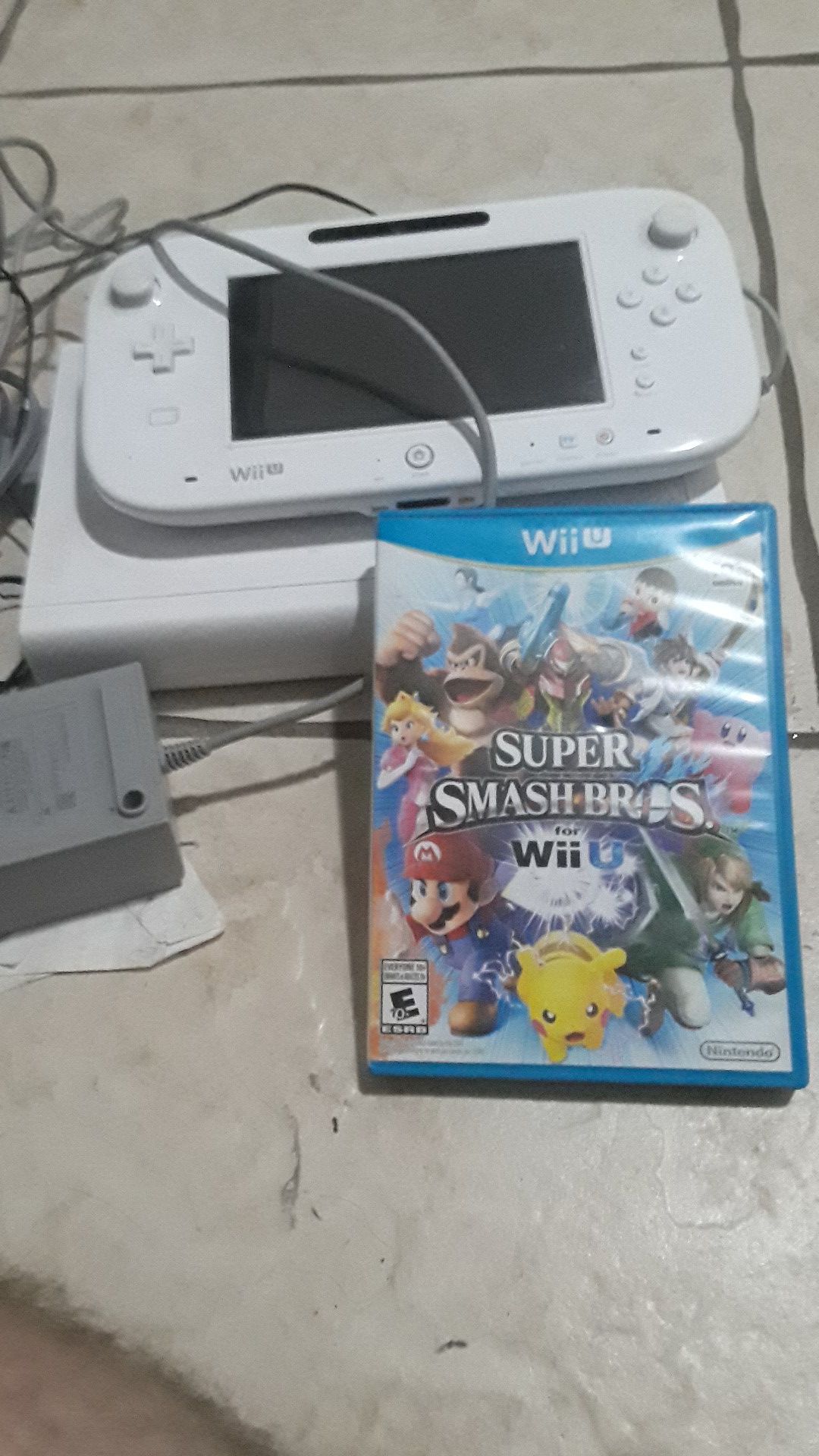 Nintendo Wii U with Super Smash Bros!!