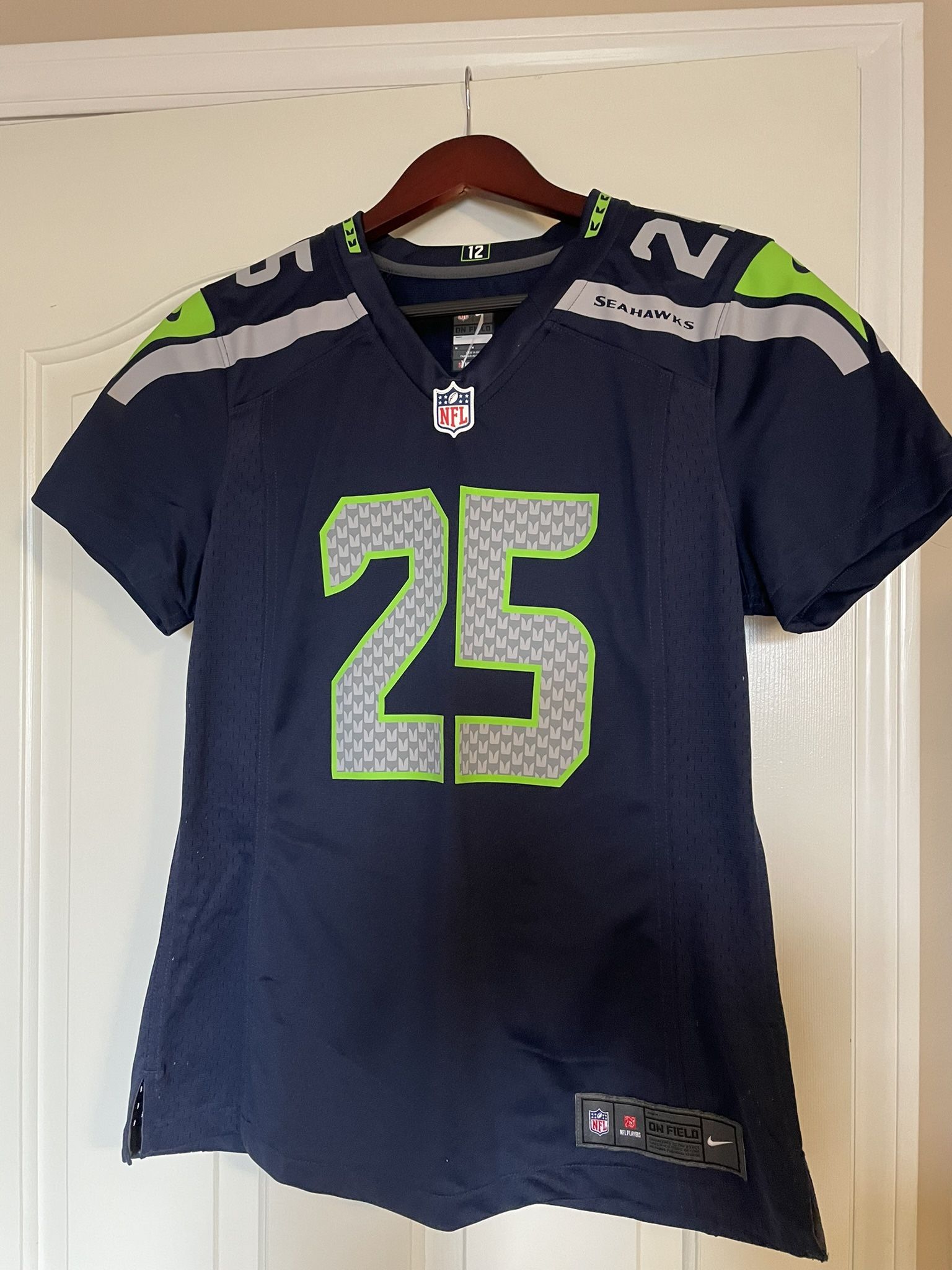 Women’s Seattle Seahawks Jersey (Blue) - $30 OBO