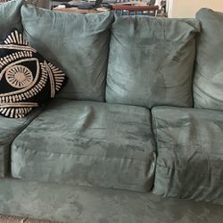 Sleeper Sofa And ottoman With Free Accent chair