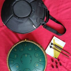 Steel Tongue Drum/Hand Pan Drum  Set - 14" 15 Notes