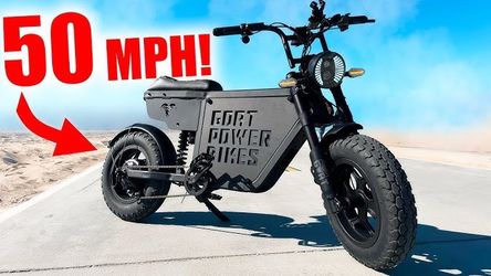 * Mini Goat 72V 50Ah High Performance E-Bike – 60 MPH Monster