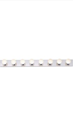NUVO SF77/195 8 Traditional Bathroom Vanity Light Bar