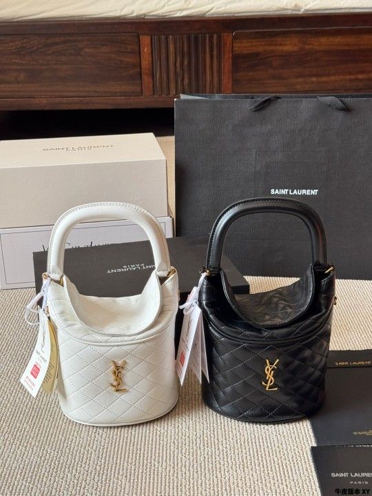 A Saint Laurent bag designed by a designer