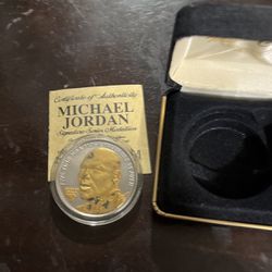 Michael Jordan Silver Medallion 