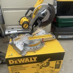15 Amp Corded 12 in. Double Bevel Sliding Compound Miter Saw with XPS technology, Blade Wrench and Material Clamp