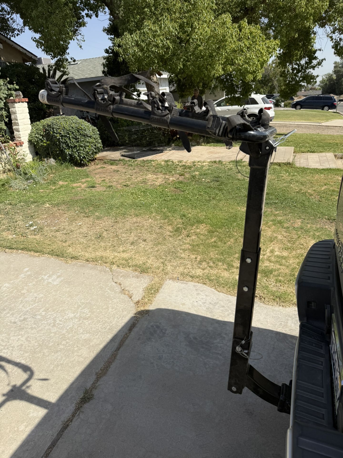 Alan bike rack holds up to four bikes