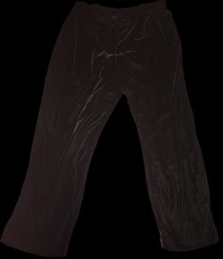 Liz Claiborne Lizsport Pullon Black Pants - Size 16