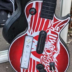 Wii Aerosmith Guitar Hero 